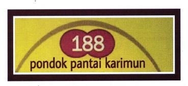 Trademark 188 PONDOK PANTAI KARIMUN + LUKISAN