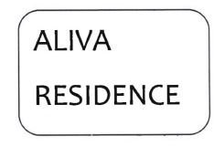 Trademark ALIVA RESIDENCE