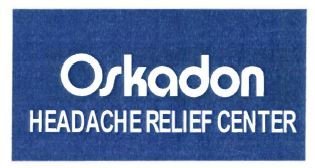 Trademark OSKADON HEADACHE RALIEF CENTER