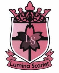 Trademark LUMINA SCARLET + LOGO