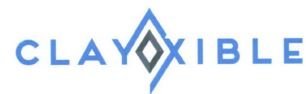 Trademark CLAYOXIBLE + LOGO