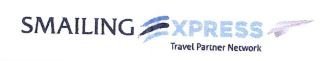 Trademark SMAILING EXPRESS TRAVEL PARTNER NETWORK + LUKISAN