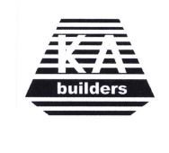 Trademark KA BUILDERS + LOGO