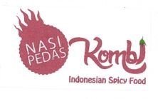 Trademark NASI PEDAS KOMBI INDONESIAN SPICY FOOD + LOGO