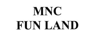 Trademark MNC FUN LAND