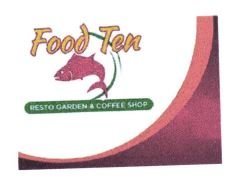 Trademark FOOD TEN RESTO GARDEN & COFFEE SHOP + LOGO