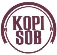 Trademark KOPI SOB + LOGO