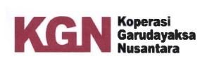 Trademark KGN KOPERASI GARUDAYAKSA NUSANTARA