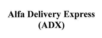 Trademark ALFA DELIVERY EXPRESS (ADX)