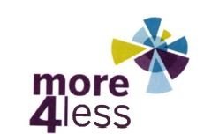 Trademark MORE 4 LESS + LOGO