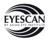 Trademark EYESCAN BY ASIAN EYE INSTITUTE + LOGO