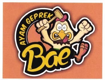 Trademark AYAM GEPREK BAE + LUKISAN