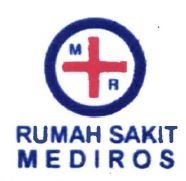 Trademark RUMAH SAKIT MEDIROS + LOGO