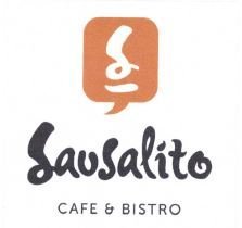 Trademark SAUSALITO CAFE & BISTRO + LOGO