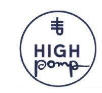 Trademark HIGH POMP + LOGO