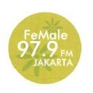 Trademark FEMALE 97.9 FM JAKARTA + LUKISAN