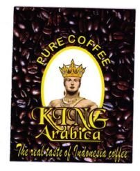 Trademark PURE COFFEE KING ARABICA + LOGO