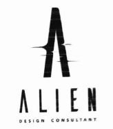 Trademark ALIEN DEIGN CONSULTAN + LOGO