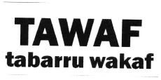 Trademark TAWAF TABARRU WAKAF