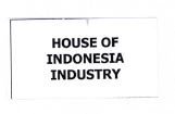 Trademark HOUSE OF INDONESIA INDUSTRY