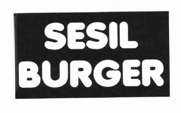 Trademark SESIL BURGER