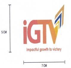 Trademark IGTV IMPACFFUL GROWITH TO VICTORY + LOGO