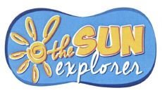 Trademark THE SUN EXPLORER + LUKISAN