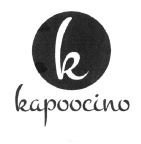 Trademark KAPOOCINO + LOGO