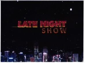 Trademark LATE NIGHT SHOW + LUKISAN