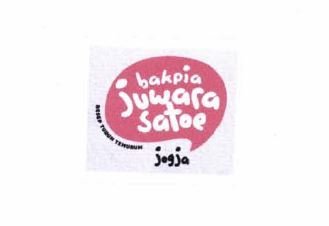 Trademark BAKPIA JUWARA SATOE JOGJA