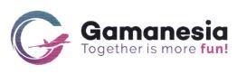 Trademark GAMANESIA TOGETHER IS MORE FUN + LOGO