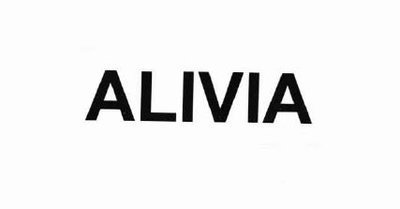 Trademark ALIVIA