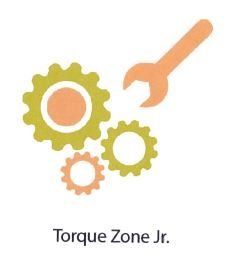 Trademark TORQUE ZONE JR. + LOGO