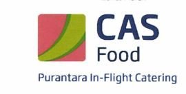 Trademark CAS FOOD PURANTARA IN-FIGHT CATERING + LOGO