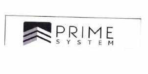 Trademark PRIME SYSTEM