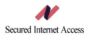 Trademark SECURED INTERNET ACCESS + LOGO