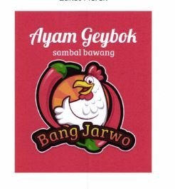 Trademark AYAM GEYBOK SAMBAL BAWANG BANGJARWO + logo