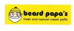 Trademark BEARD PAPA'S FRESH AND NATURAL CREAM PUFFS + LOGO