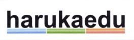 Trademark HARUKAEDU + LOGO