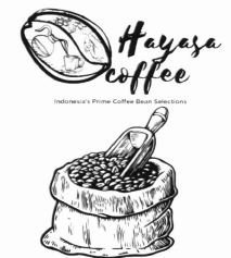 Trademark HAYASA COFFE INDONESIA'S PRIME COFFE BEAN SELECTION + LOGO