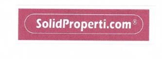 Trademark SOLIDPROPERTI.COM