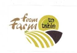 Trademark FROM FARM TO TABLE + LUKISAN