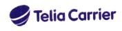 Trademark TELIA CARRIER + LOGO