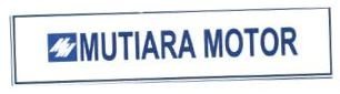 Trademark MUTIARA MOTOR + LOGO