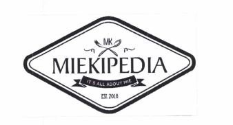 Trademark MK MIEKIPEDIA IT'S ALL ABOUTMIE EST. 2016 + LOGO