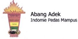 Trademark ABANG ADEK INDOMIE PEDAS MAPUS + LOGO