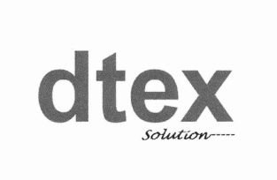 Trademark DTEX SOLUTION