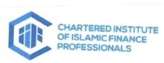 Trademark CHARTERED INSTITUTE OF ISLAMIC FINACE PROFESSIONALS + LOGO