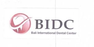 Trademark BIDC BALI INTERNATIONAL DENTAL CENTER