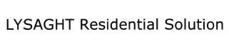 Trademark LYSAGHT RESIDENTIAL SOLUTION